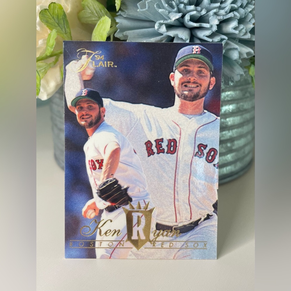 Ken Ryan Vintage ‘94 Flair Boston Red Socks Baseball Collector’s Trading Card
